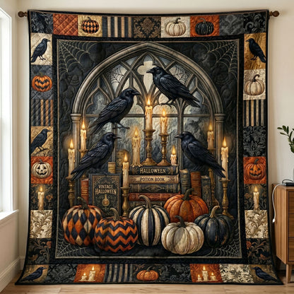 Raven’s Halloween Night WN0705023CL Quilt