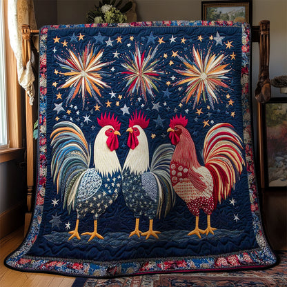 American Pride Rooster WN1702021CL Quilt