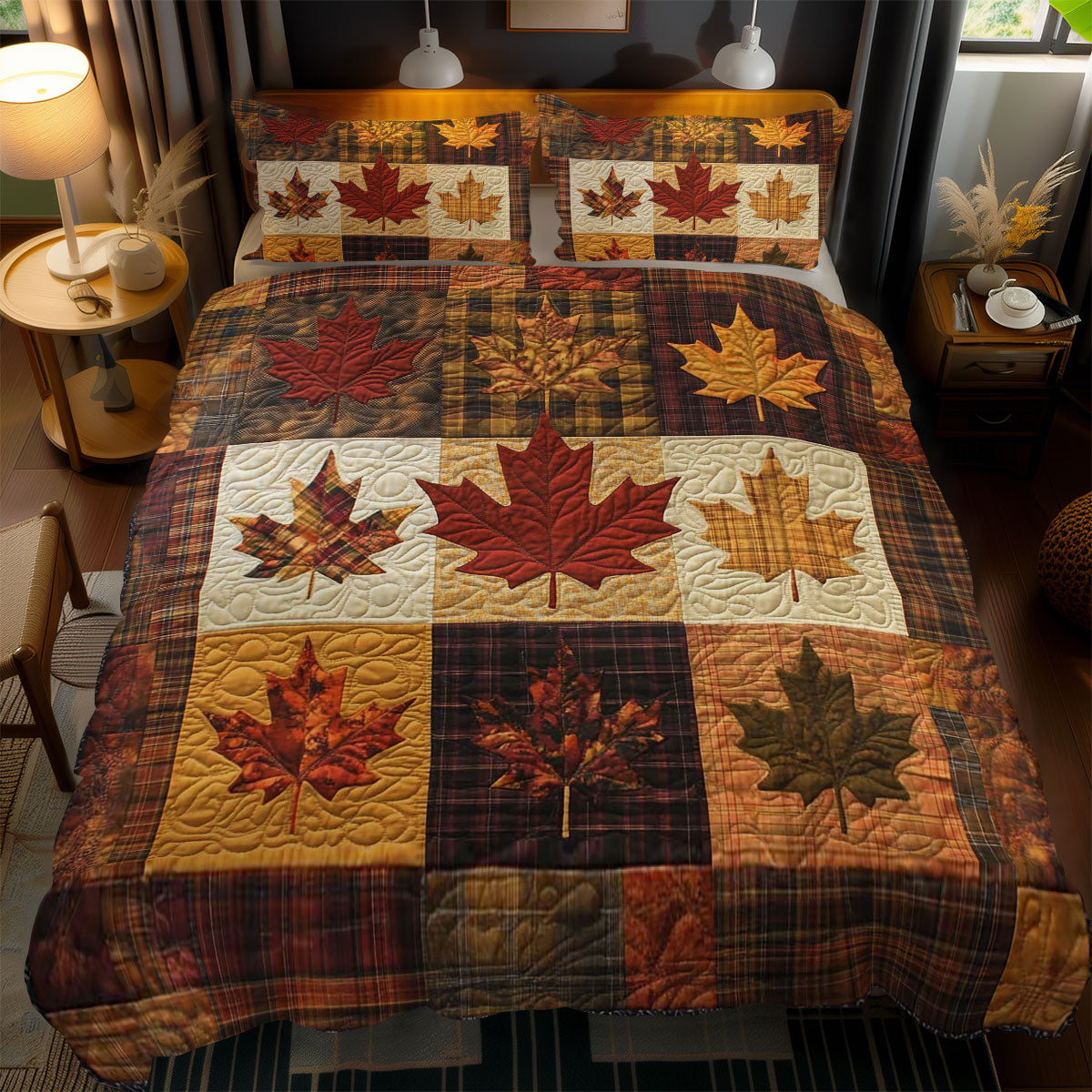 Golden Maple WN0802067CL Duvet Cover Set