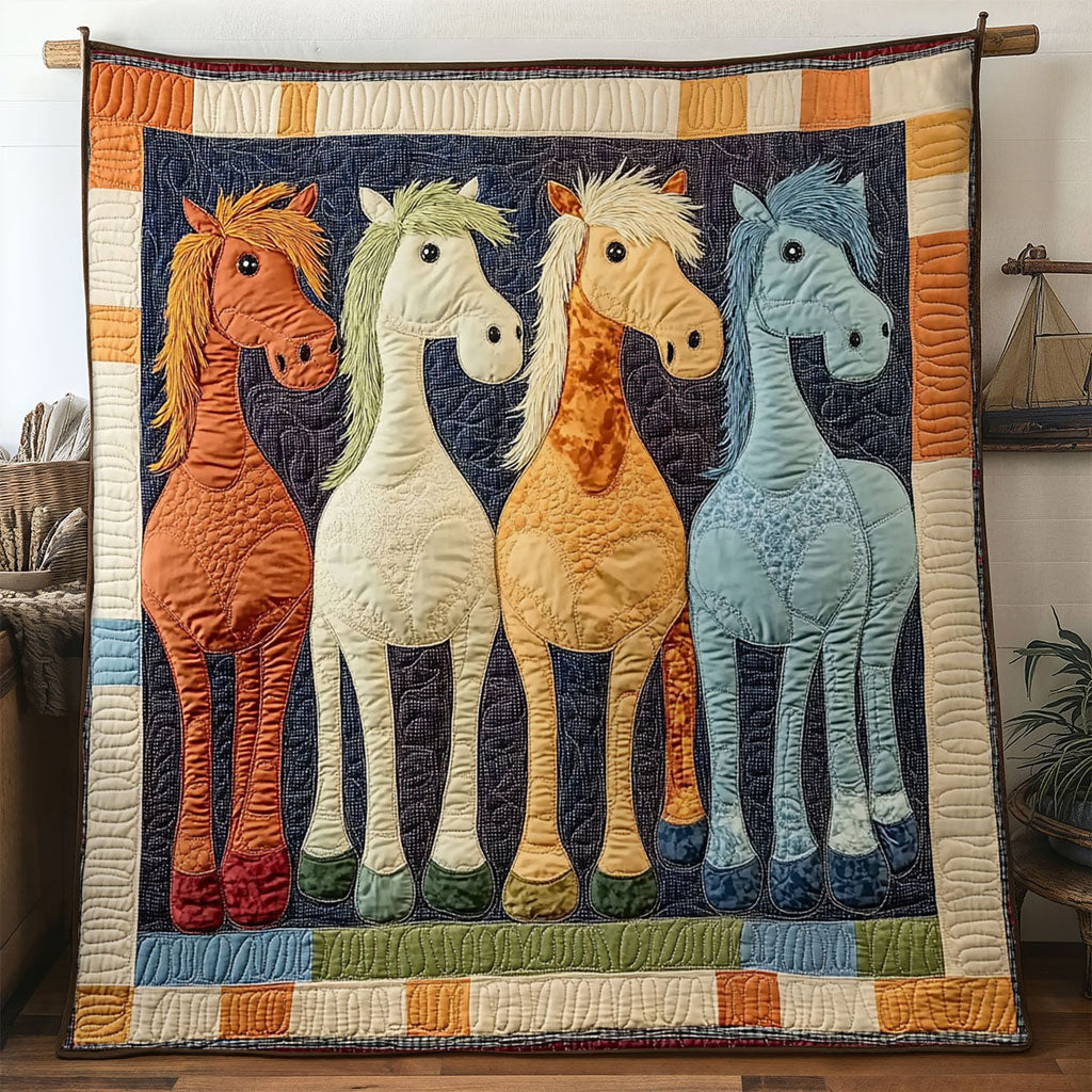 Cute Horse WN0601023CL Quilt