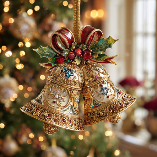 Golden Bell CW1012025CL Christmas Ornament