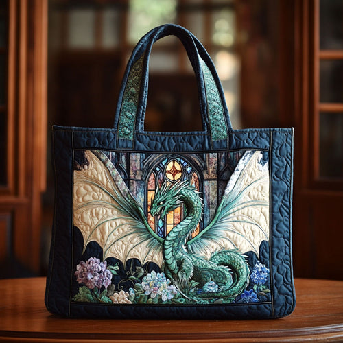 Emerald Dragon CW1301011CL Quilted Tote Bag