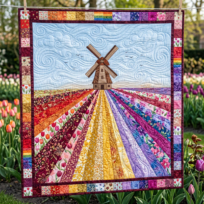 Flower Field XR1205005CL Quilt