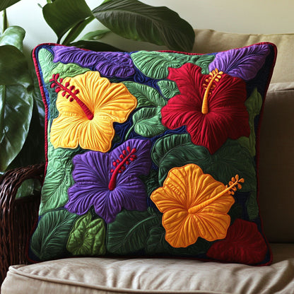 Hibiscus Bloom CW2006023CL Quilt Pillow Case