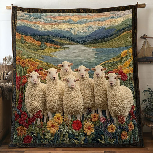 Meadowlight Sheep WN0601055CL Quilt