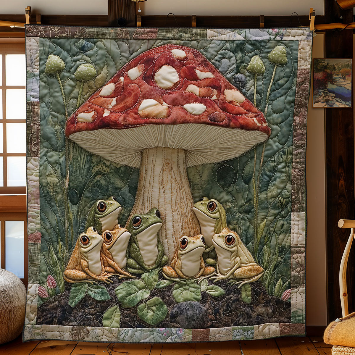 Fairy Toadstool CP0901046CL Quilt