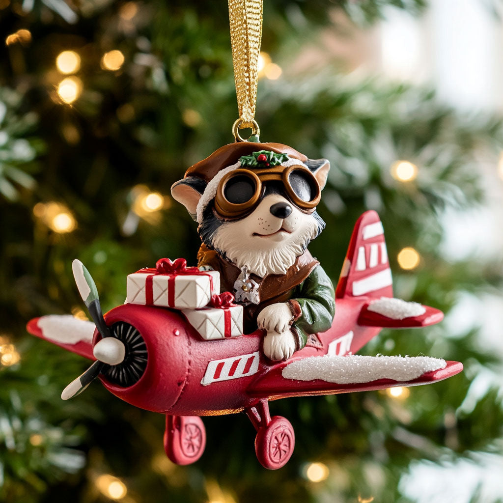 Pilot Husky CP2411142CL Christmas Ornament