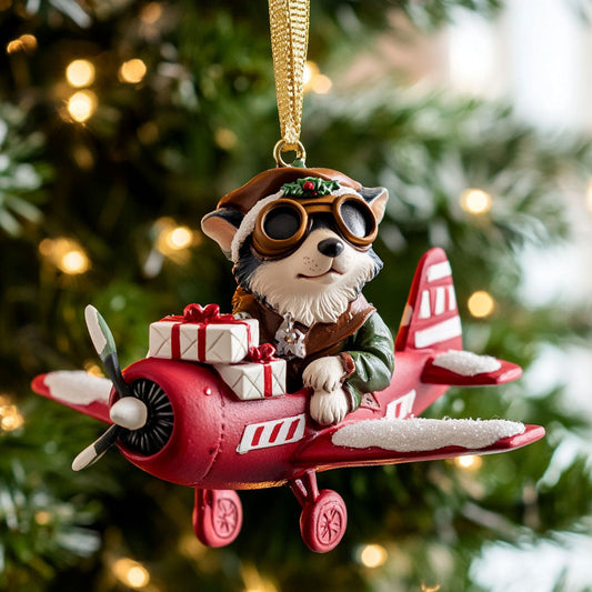 Pilot Husky CP2411142CL Christmas Ornament