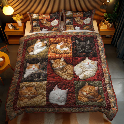 Serene Cat Naps WN1103148CL Duvet Cover Set