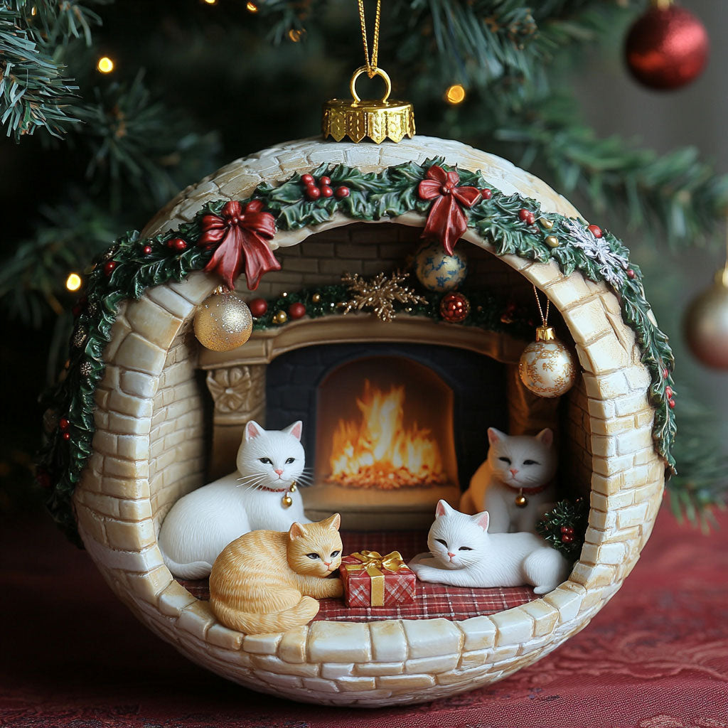 Winter Whiskers CP1610003CL  Christmas Ornament
