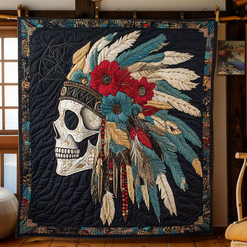 Tribal Skull WN2301010CL Quilt