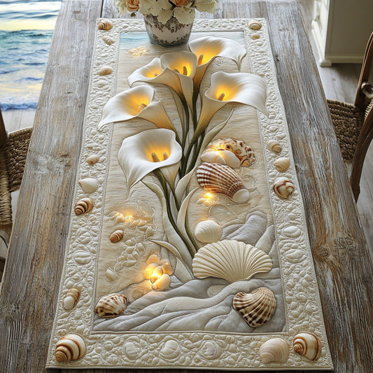 Calla Lily Glow WN1806005CL Quilted Table Runner