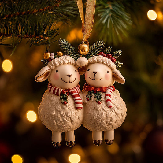 Star Of Hope Sheep WN3010062CL Christmas Ornament