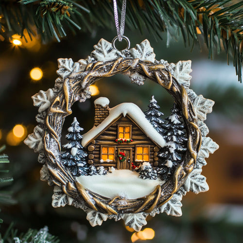 Snowy Haven CP0512058CL Christmas Ornament