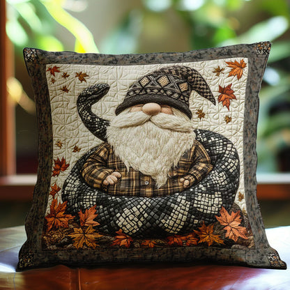 Gnome And Guardian Snake WN0802104CL Quilt Pillow Case