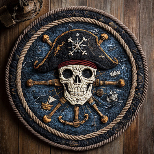 Skullkeeper’s Watch WN1207072CL Quilted Round Mat