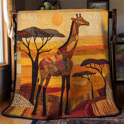 Savanna African Giraffe WN0403036CL Quilt