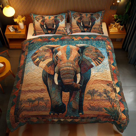 Tribal Elephant WN1303207CL Duvet Cover Set