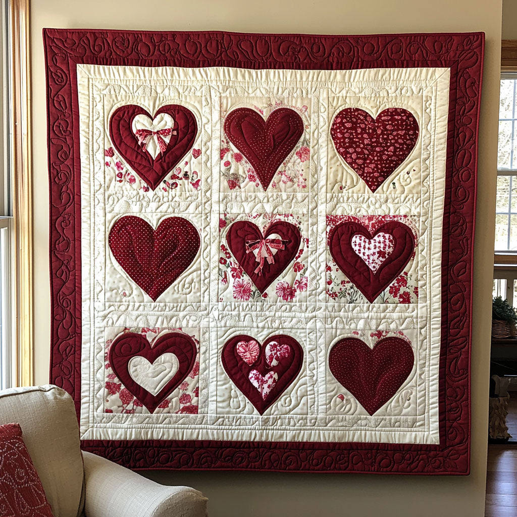 Heart Of Love QA1301016CL Quilt