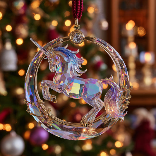 Unicorn Dream CW0112073CL Christmas Ornament