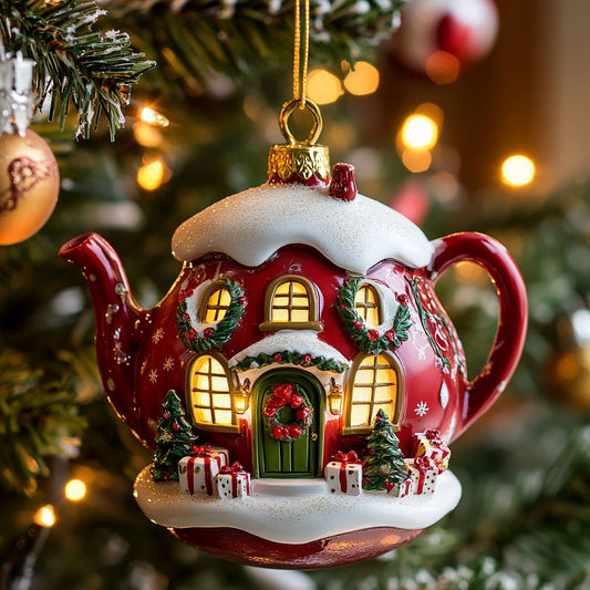 Teapot House CW2611063CL Christmas Ornament