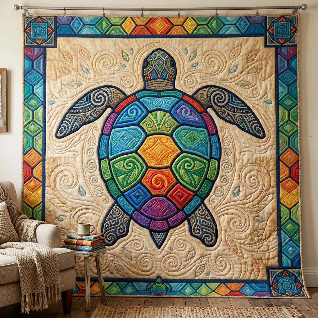 Ocean Spirit Turtle WN0906007CL Quilt