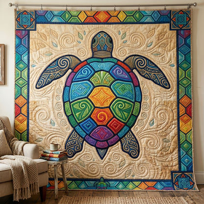 Ocean Spirit Turtle WN0906007CL Quilt