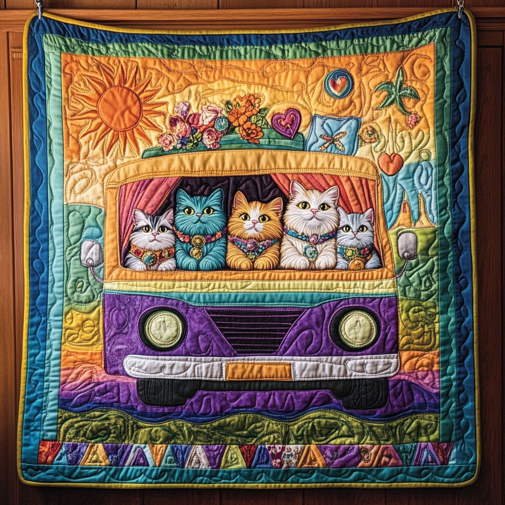 Free Spirit Feline Van KL0701004CL Quilt