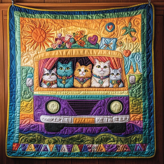 Free Spirit Feline Van KL0701004CL Quilt