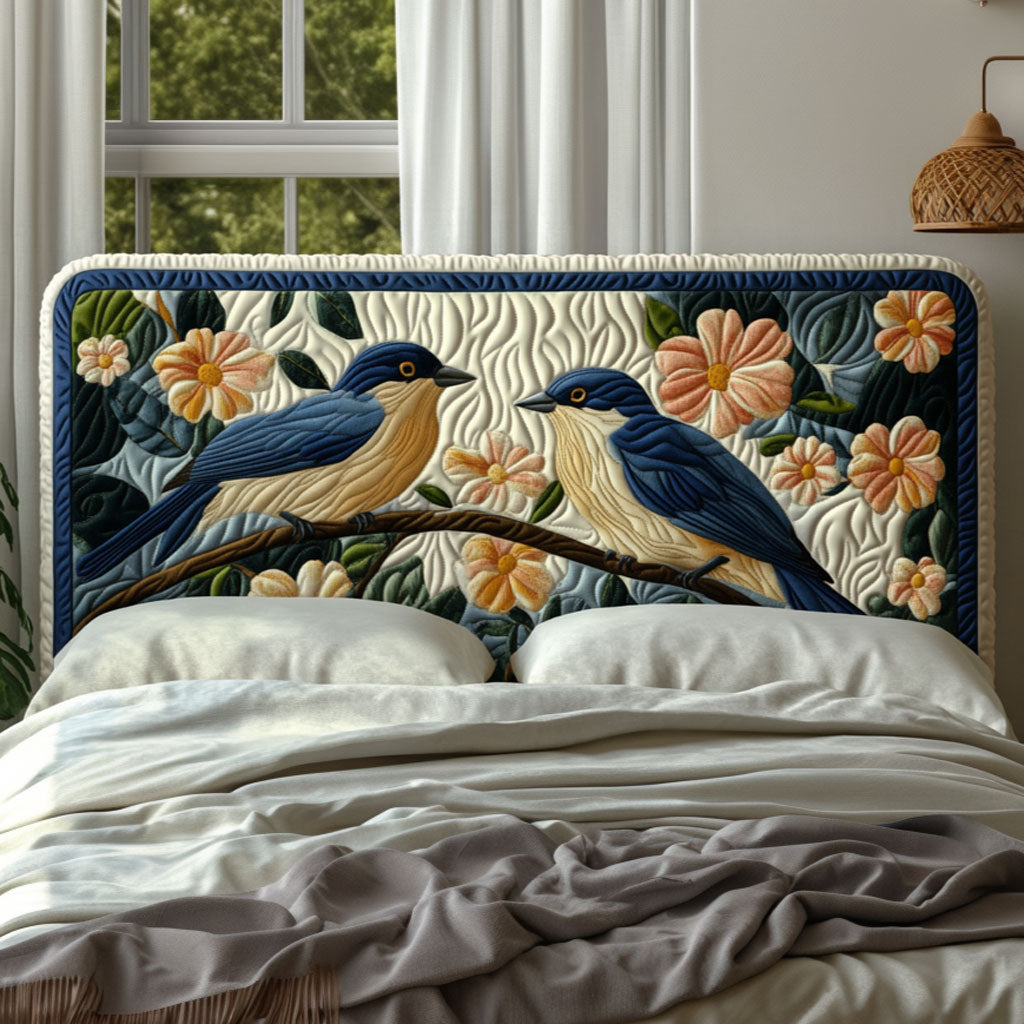 Bluebird Harmony KL1301025CL Quilted Headboard Slipcover