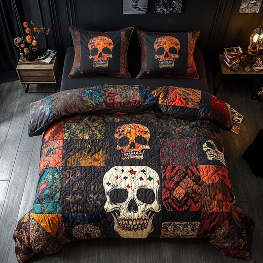 Futuristic Skull WN0303036CL Duvet Cover Set