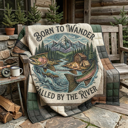 Mountain River Trout WN2105012CL Quilt