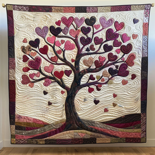 Blushing Heartwood CP0601044CL Quilt