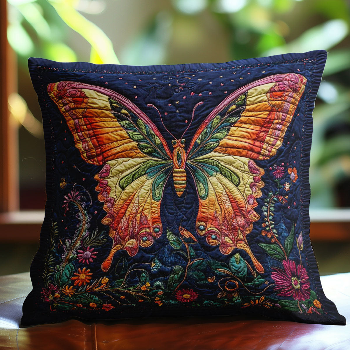 Butterfly Serenade WN1002095CL Quilt Pillow Case