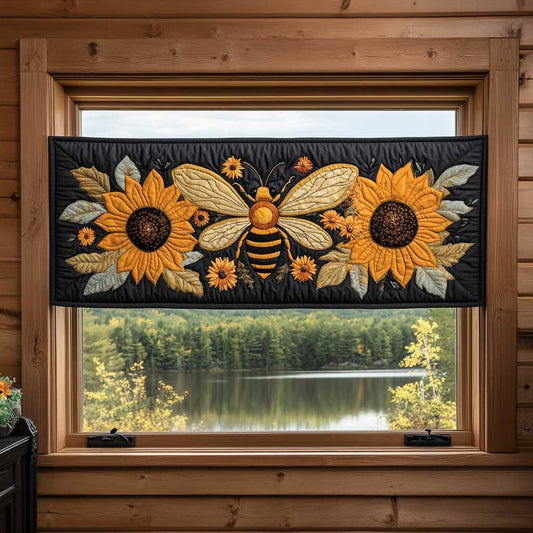 Buzzing Bee WN1803060CL Quilted Valance