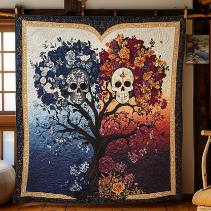 Enchanted Skull WN0702043CL Quilt