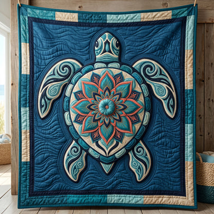 Mandala Sea Turtle WN2804015CL Quilt
