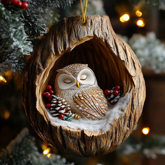Owl Dream CW1701009CL Christmas Ornament