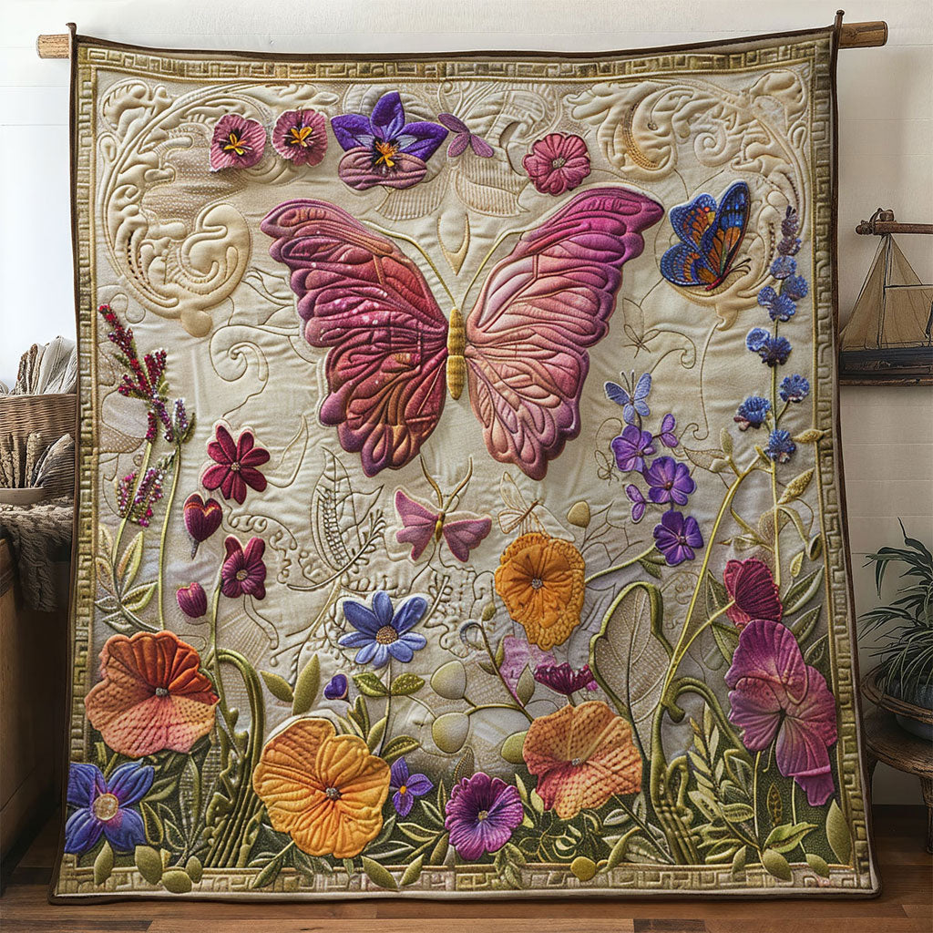 Velvet Butterfly WN1201074CL Quilt