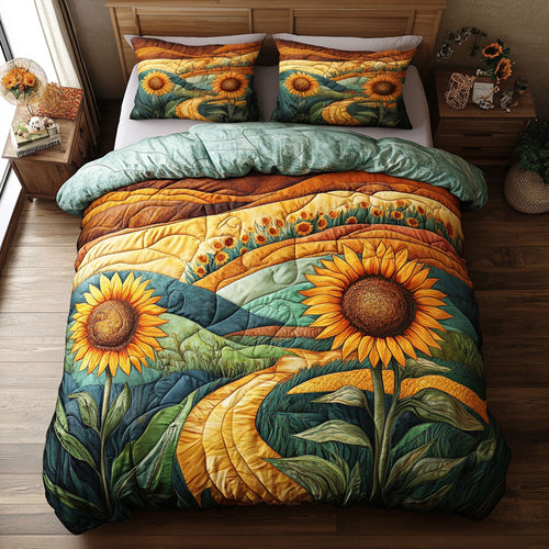 Bright Sunflower WN1701008CL Duvet Cover Set