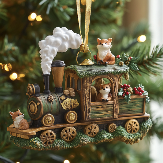 Critter Train CP2811178CL Christmas Ornament