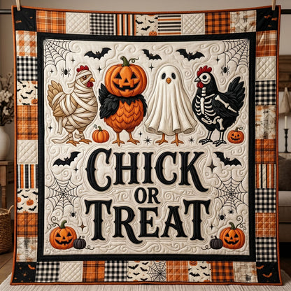 Spooky Chicken Patchwork WN0905019CL Quilt