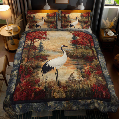 Mystic Crane WN0502079CL Duvet Cover Set