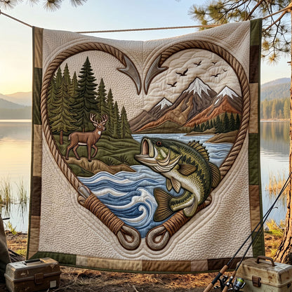 Rustic Hunter’s Love WN2104020CL Quilt