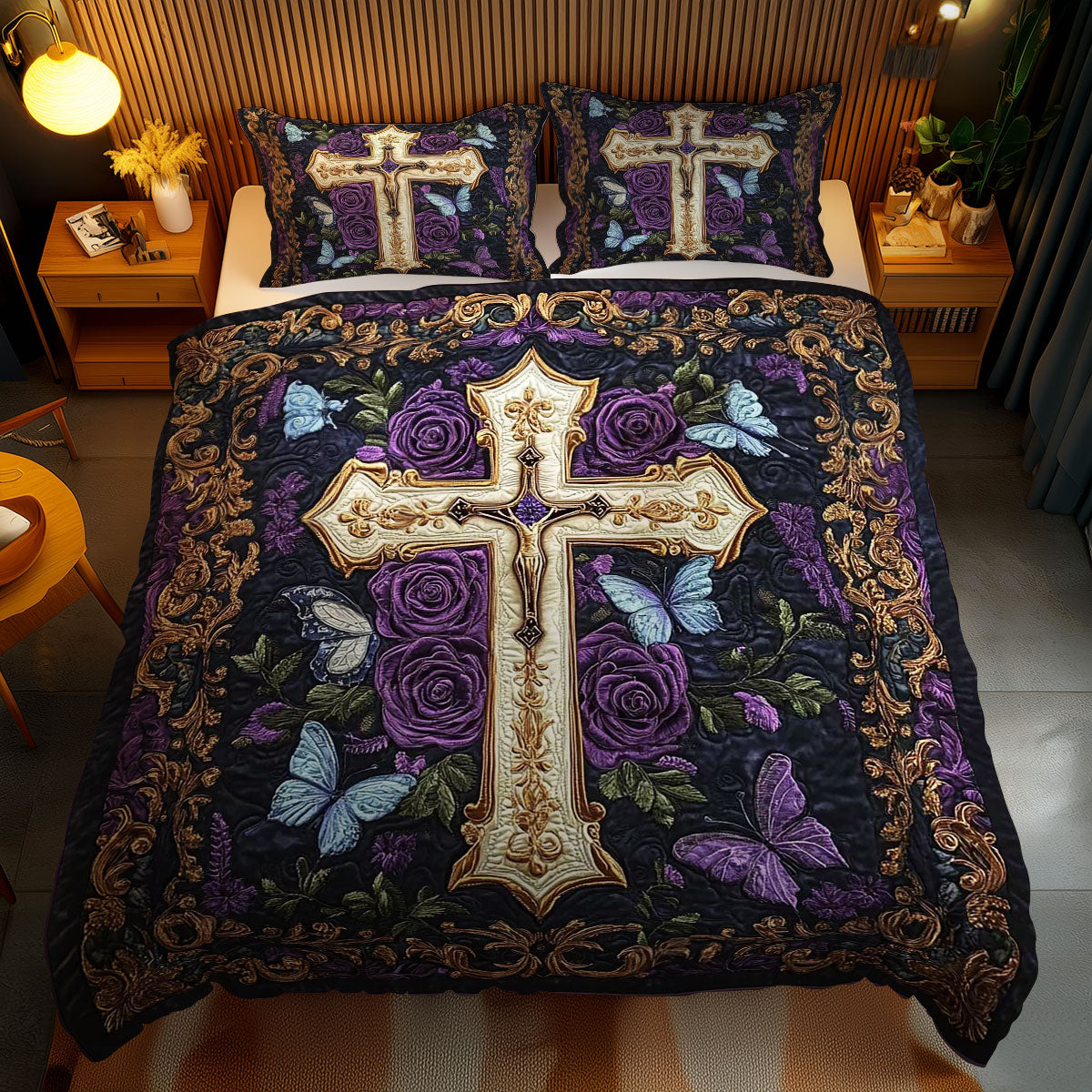 Glorious Cross WN1202068CL Duvet Cover Set