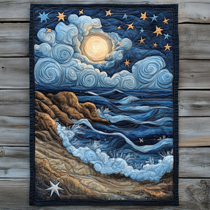 Starry Night CP2904053CL Quilted Table Runner