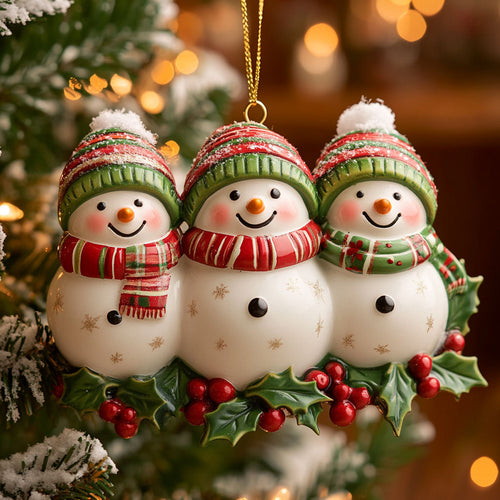 Snowman Joy CW2410044CL Christmas Ornament