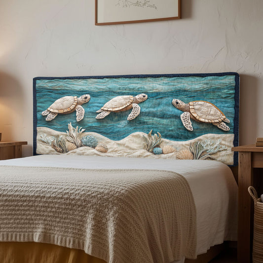 Turtle Charm CW1312022CL Quilted Headboard Slipcover