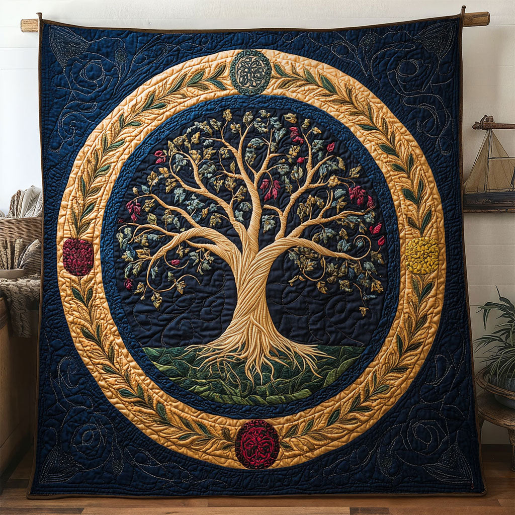 Ancient Tree Of Life WN1001002CL Quilt