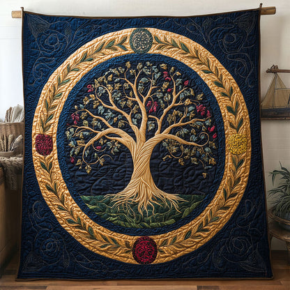 Ancient Tree Of Life WN1001002CL Quilt